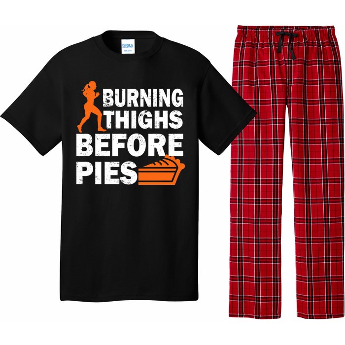 Burning Thighs For Christmas Pies Pajama Set