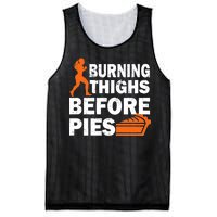 Burning Thighs For Christmas Pies Mesh Reversible Basketball Jersey Tank