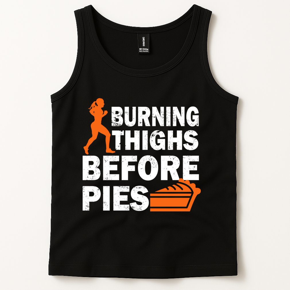 Burning Thighs For Christmas Pies Tank Top