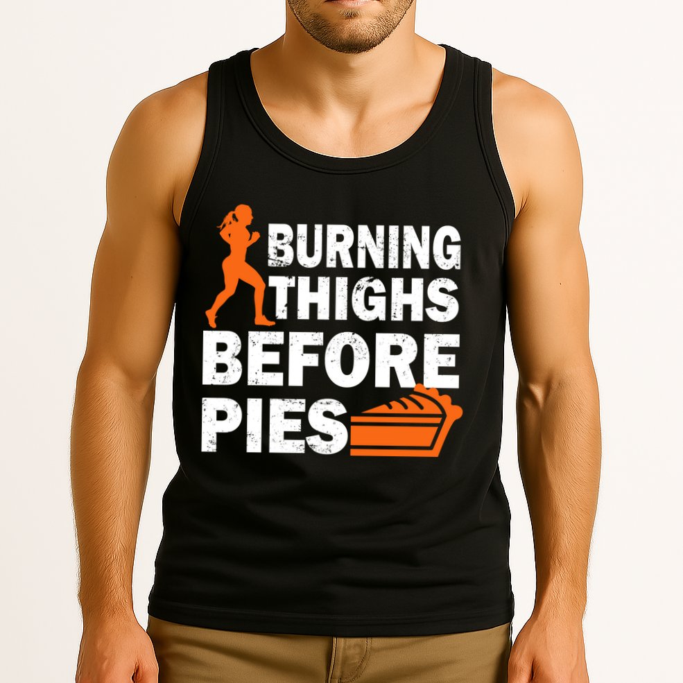 Burning Thighs For Christmas Pies Tank Top
