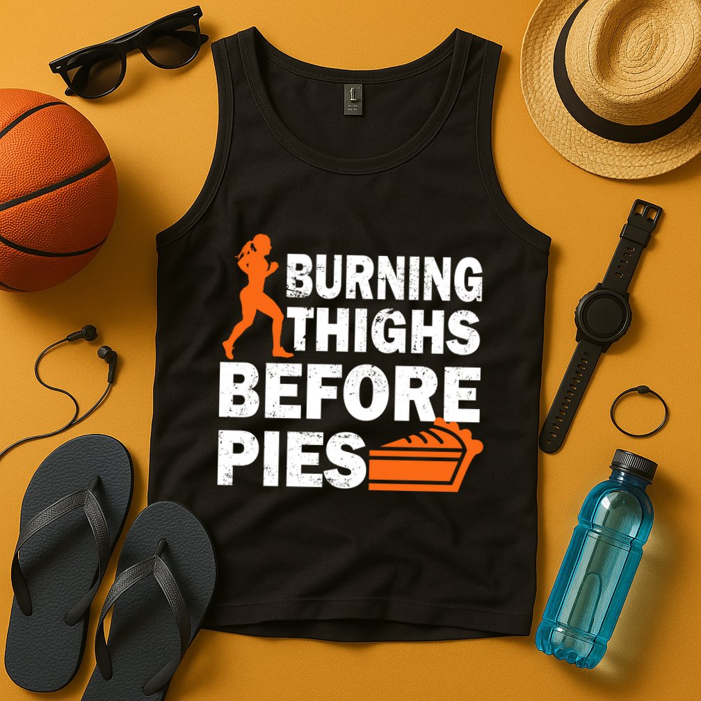 Burning Thighs For Christmas Pies Tank Top