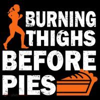 Burning Thighs For Christmas Pies Kids T-Shirt