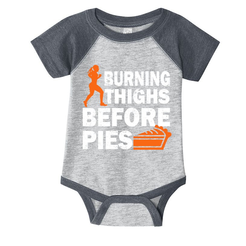 Burning Thighs For Christmas Pies Infant Baby Jersey Bodysuit