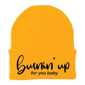 Burning Up For You Baby  Knit Cap Winter Beanie