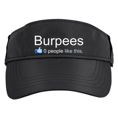 Burpees, 0 People Like This Adult Drive Performance Visor