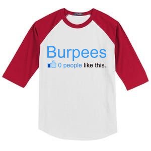 Burpees, 0 People Like This Kids Colorblock Raglan Jersey