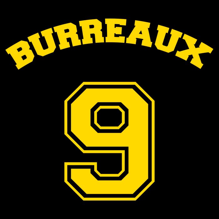 Burreaux Number 9 Louisiana Football Fan 16 in Basic Backpack