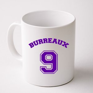 Burreaux Number 9 Louisiana Football Fan Coffee Mug