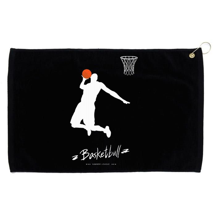 Basketball Usa Summer League Basketball Lover Grommeted Golf Towel