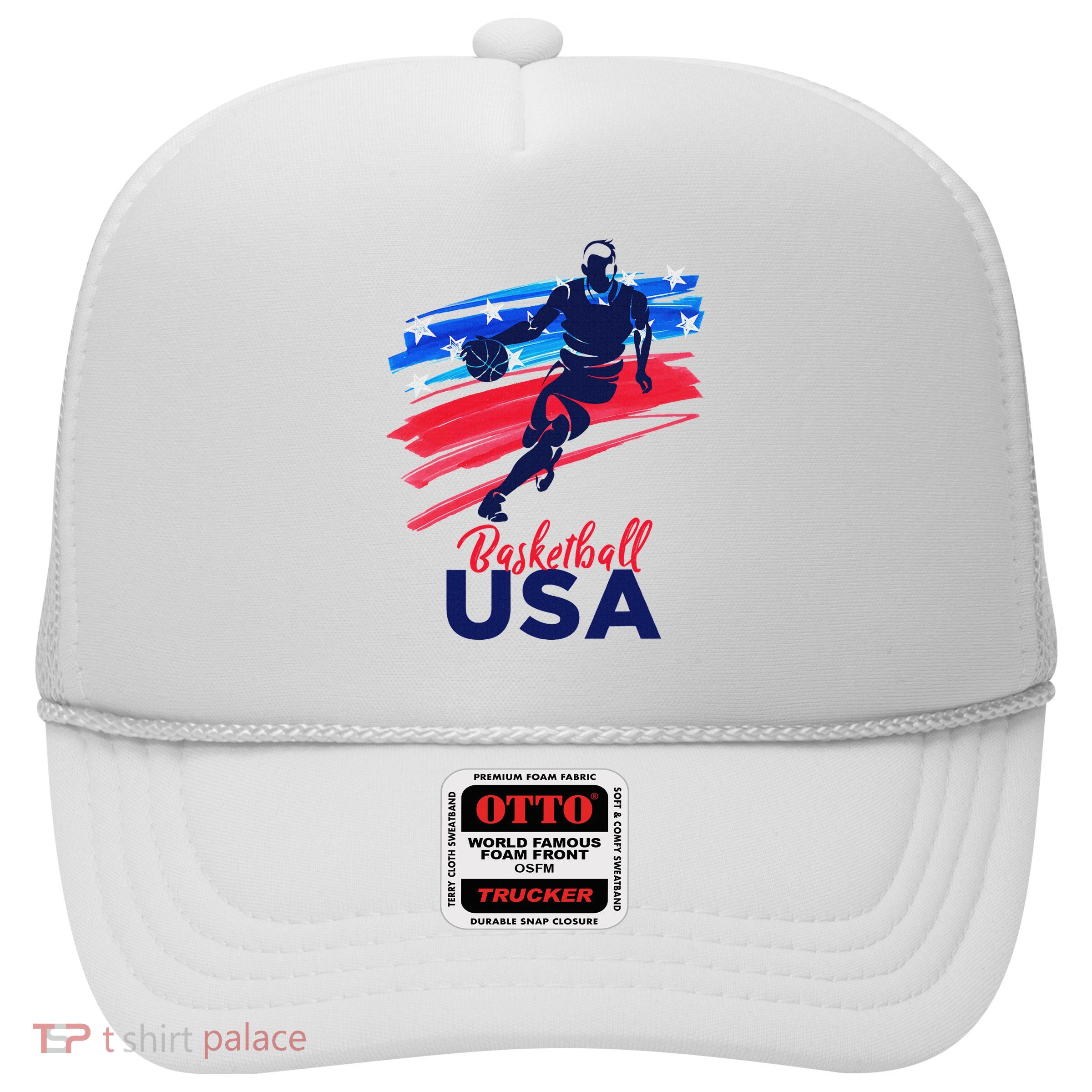 Basketball Usa Support The Team Basketball Lover Trucker Hat