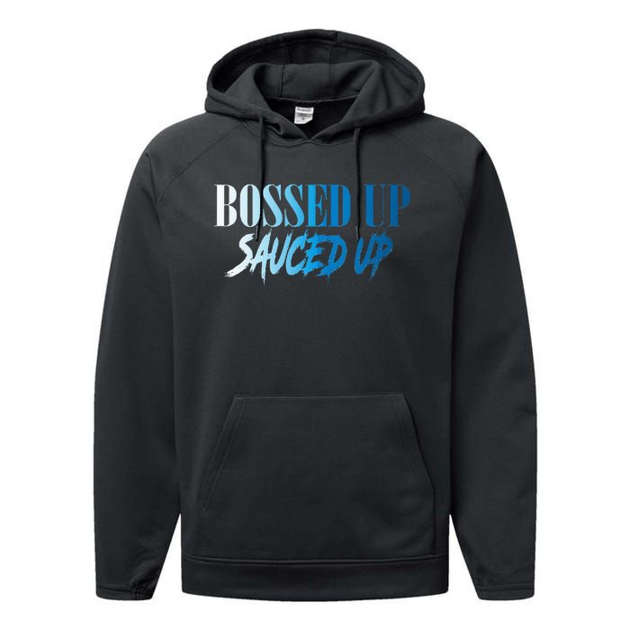 Bossed Up Sauced Up Performance Fleece Hoodie