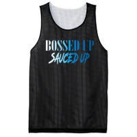 Bossed Up Sauced Up Mesh Reversible Basketball Jersey Tank