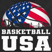Basketball Usa Support The T.E.A.M U.S.A Flag Dream Cool Comfort Performance Bucket Hat
