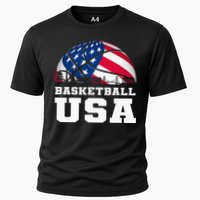 Basketball Usa Support The T.E.A.M U.S.A Flag Dream Cooling Performance Crew T-Shirt