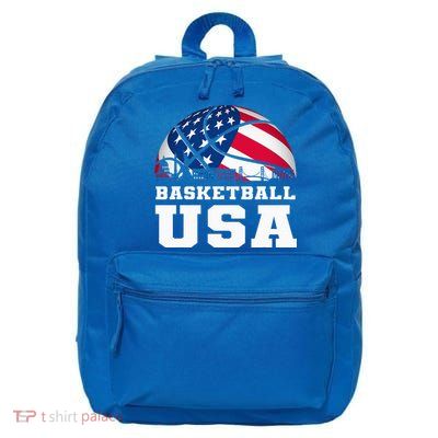 Basketball Usa Support The T.E.A.M U.S.A Flag Dream 16 in Basic Backpack