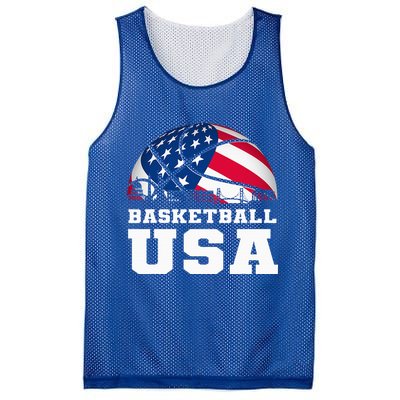 Basketball Usa Support The T.E.A.M U.S.A Flag Dream Mesh Reversible Basketball Jersey Tank