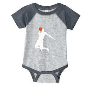 Basketball USA Summer League Basketball Lover Infant Baby Jersey Bodysuit