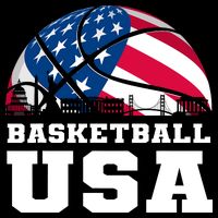 Basketball Usa Support The Team Design Usa Flag Dream Tank Top