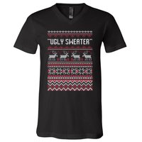 Barstool Ugly Sweater V-Neck T-Shirt