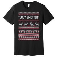 Barstool Ugly Sweater Premium T-Shirt