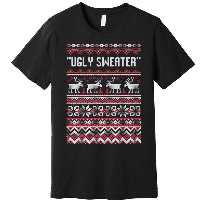 Barstool Ugly Sweater Premium T-Shirt