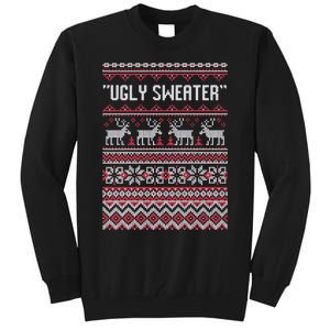 Barstool Ugly Sweater Tall Sweatshirt