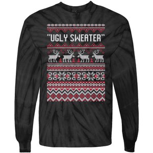 Barstool Ugly Sweater Tie-Dye Long Sleeve Shirt