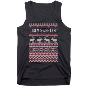 Barstool Ugly Sweater Tank Top