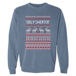 Barstool Ugly Sweater Garment-Dyed Sweatshirt