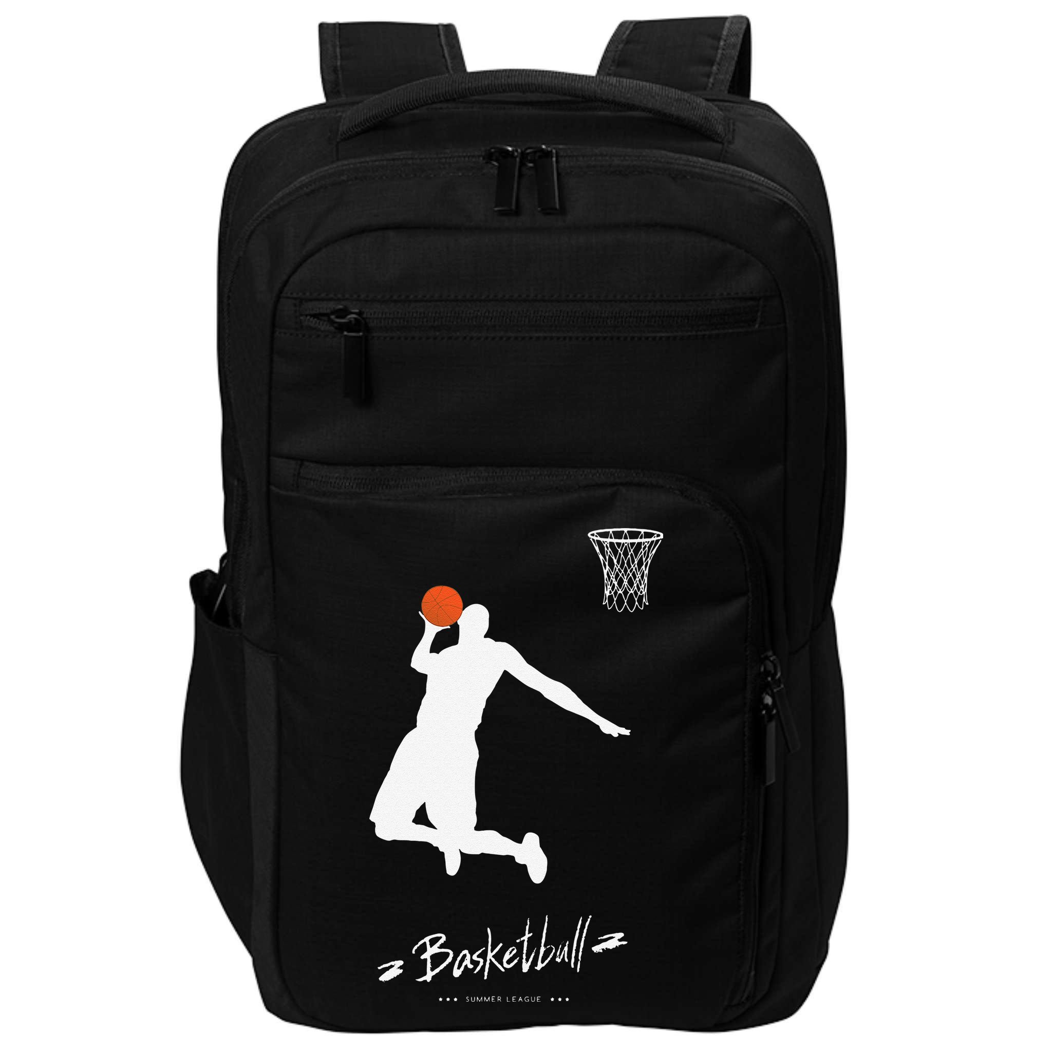 Basketball USA Summer League Basketball Lover Impact Tech Backpack