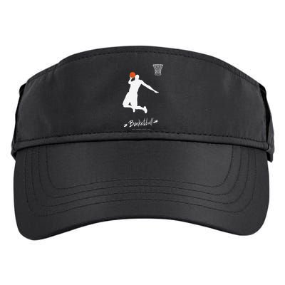 Basketball USA Summer League Basketball Lover Adult Drive Performance Visor