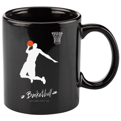 Basketball USA Summer League Basketball Lover 11oz C Handle Ceramic Mug