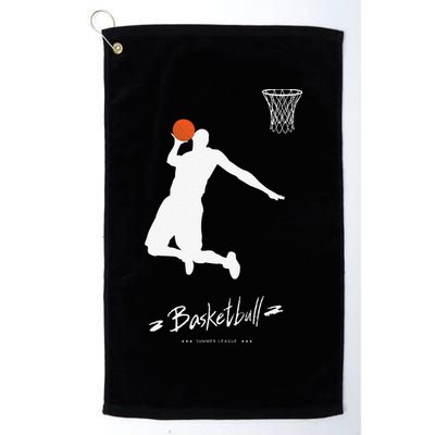 Basketball USA Summer League Basketball Lover Golf Towel