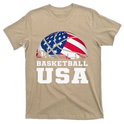 Basketball USA Support The Flag Dream T-Shirt