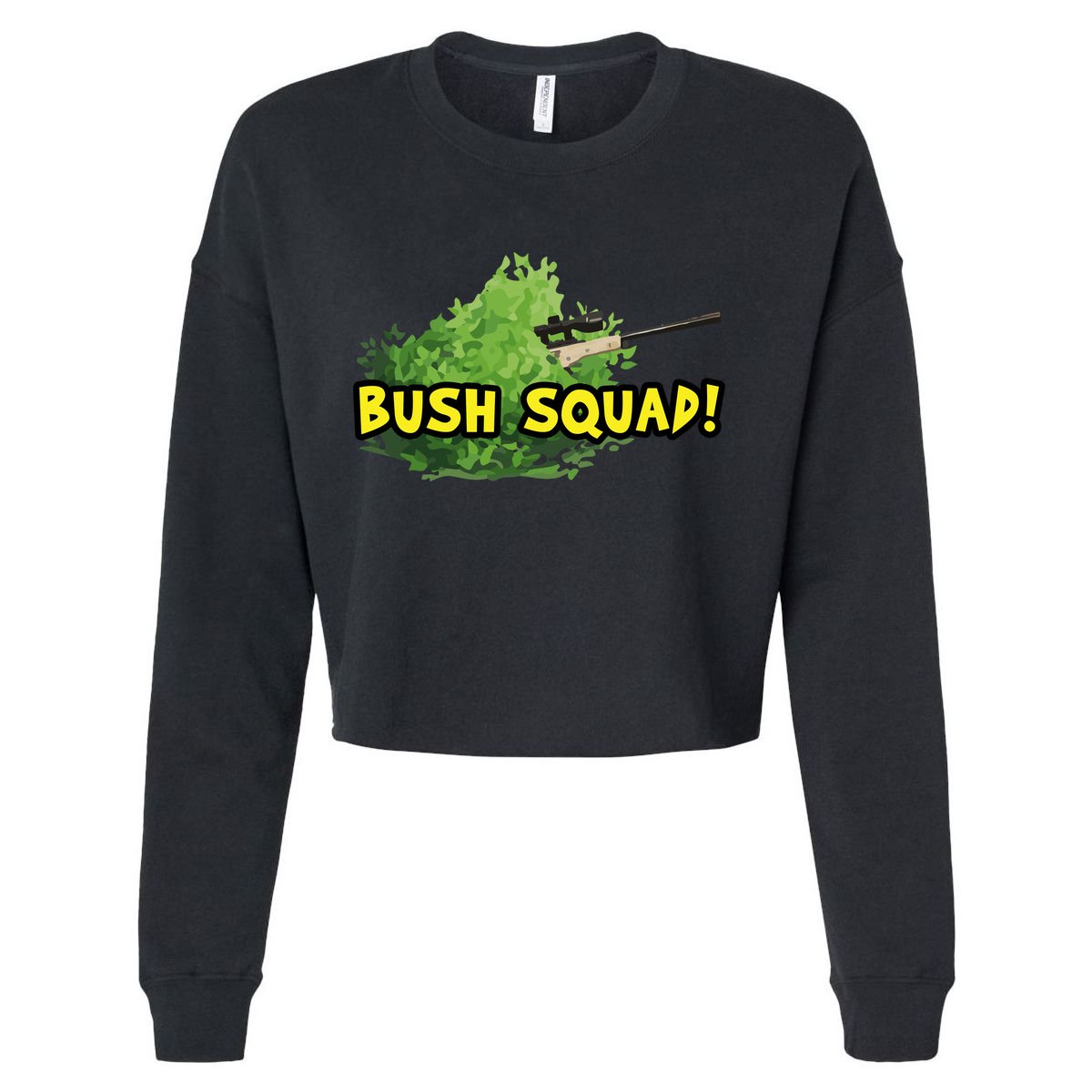 Bush Squad Sniper Cropped Pullover Crew