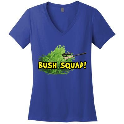 Bush Squad Sniper Women's V-Neck T-Shirt