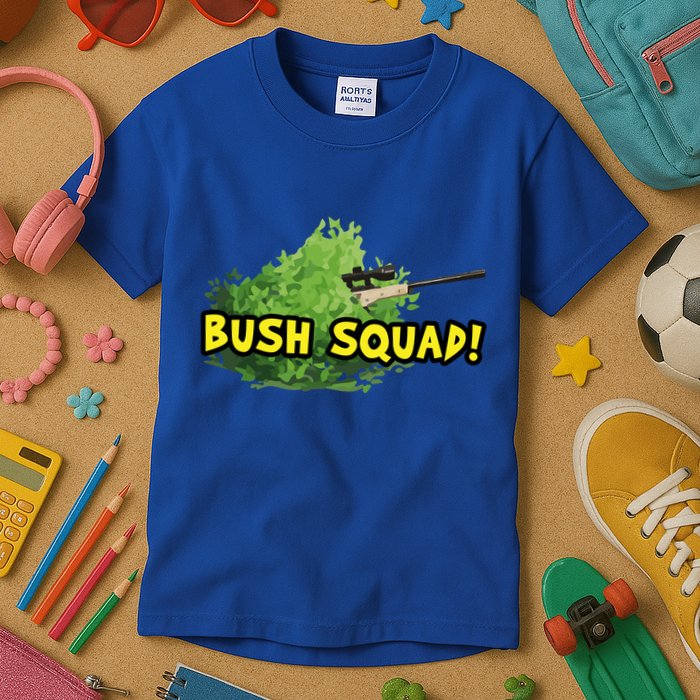 Bush Squad Sniper Kids T-Shirt