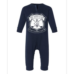 Bushwood Country Club Infant Fleece One Piece