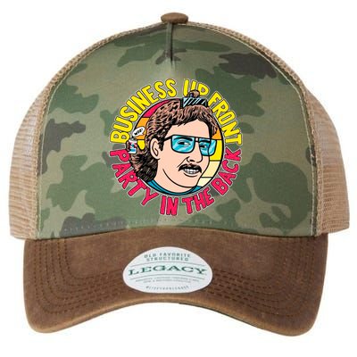 Business Up Front Party In The Back Legacy Tie Dye Trucker Hat