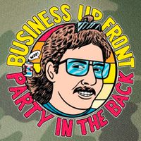 Business Up Front Party In The Back Legacy Tie Dye Trucker Hat