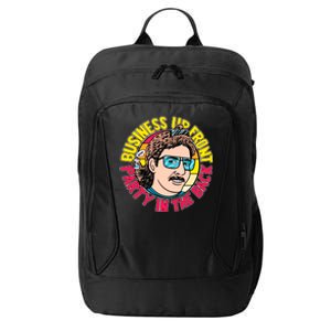 Business Up Front Party In The Back City Backpack