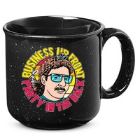 Business Up Front Party In The Back 15oz Campfire Ceramic Mug