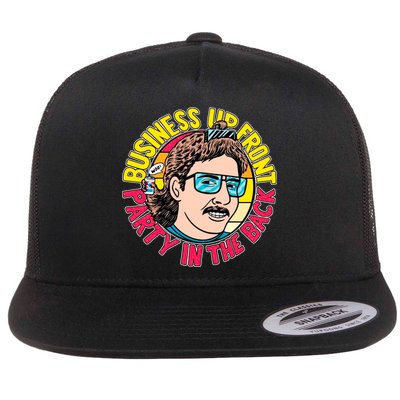 Business Up Front Party In The Back Flatbill Hat