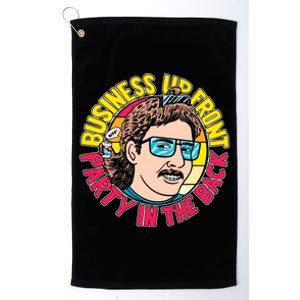 Business Up Front Party In The Back Platinum Collection Golf Towel