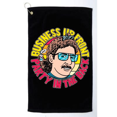 Business Up Front Party In The Back Golf Towel