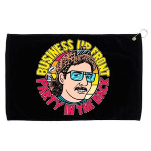 Business Up Front Party In The Back Grommeted Golf Towel