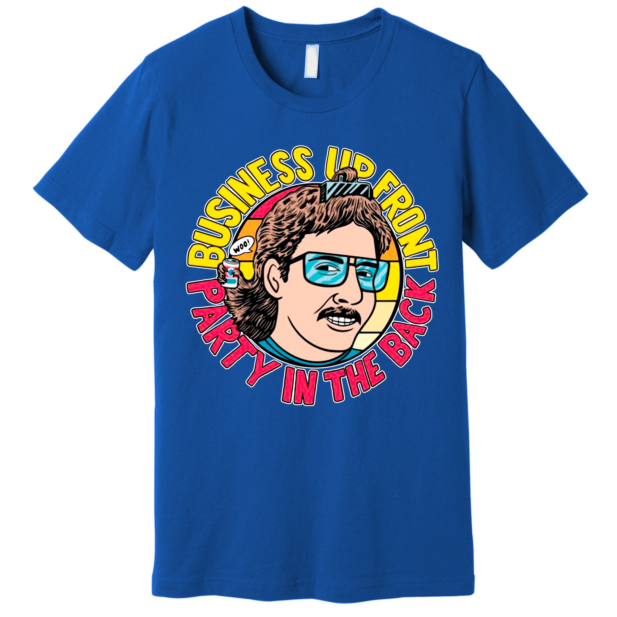Business Up Front Party In The Back Premium T-Shirt