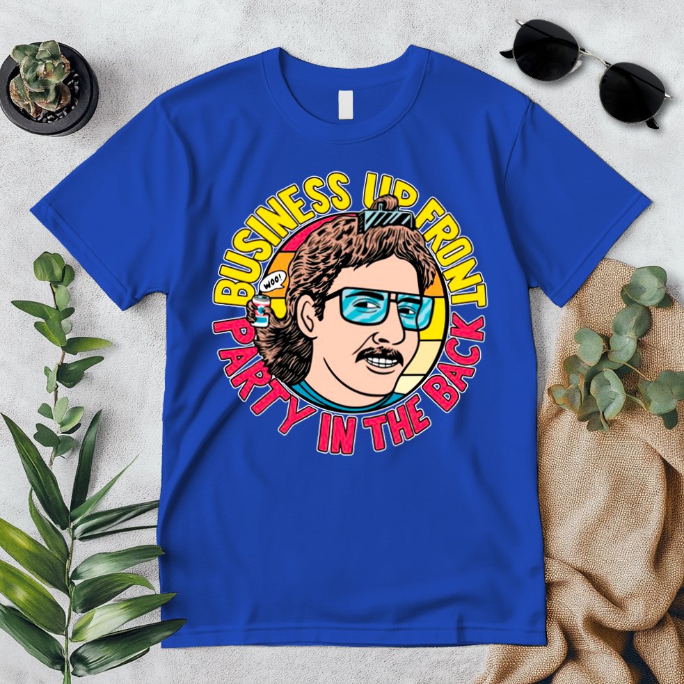 Business Up Front Party In The Back Premium T-Shirt