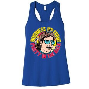 Business Up Front Party In The Back Women's Racerback Tank