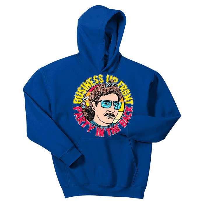 Business Up Front Party In The Back Kids Hoodie